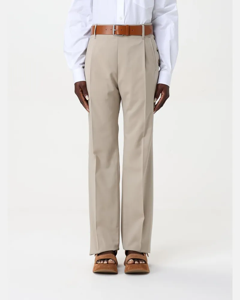 Moschino Hose damen Beige