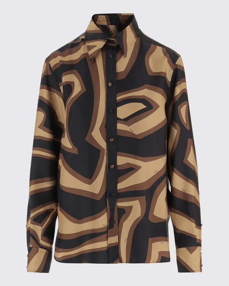 Emilio Pucci Hemdbluse damen Schwarz