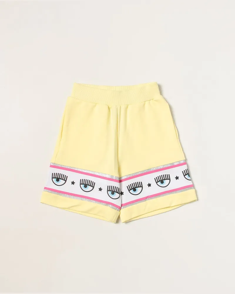 Chiara Ferragni Shorts kinder Gelb