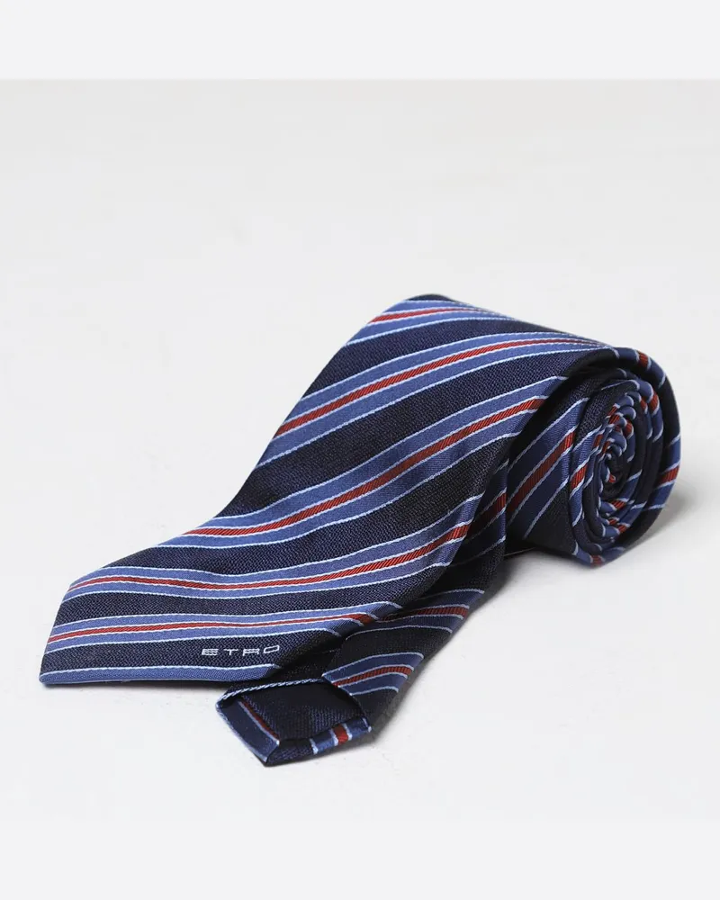 Etro Krawatte herren Blau