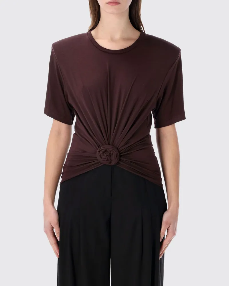 Magda Butrym T-shirt damen Braun