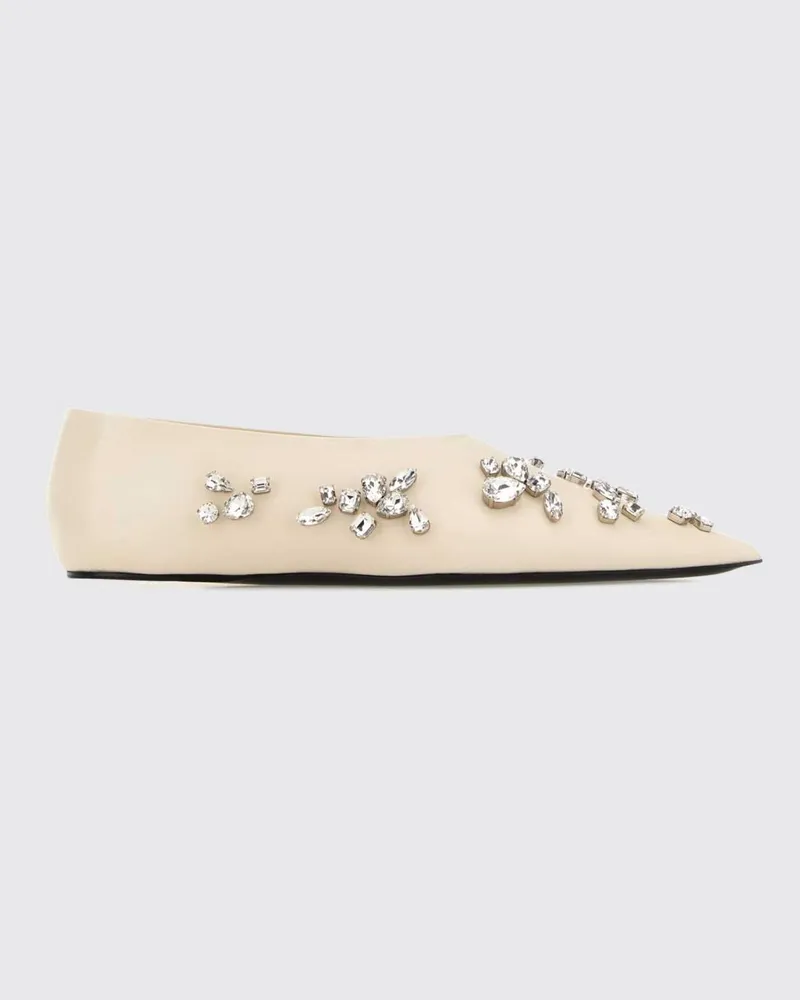 Jil Sander Ballerinas damen Weiß