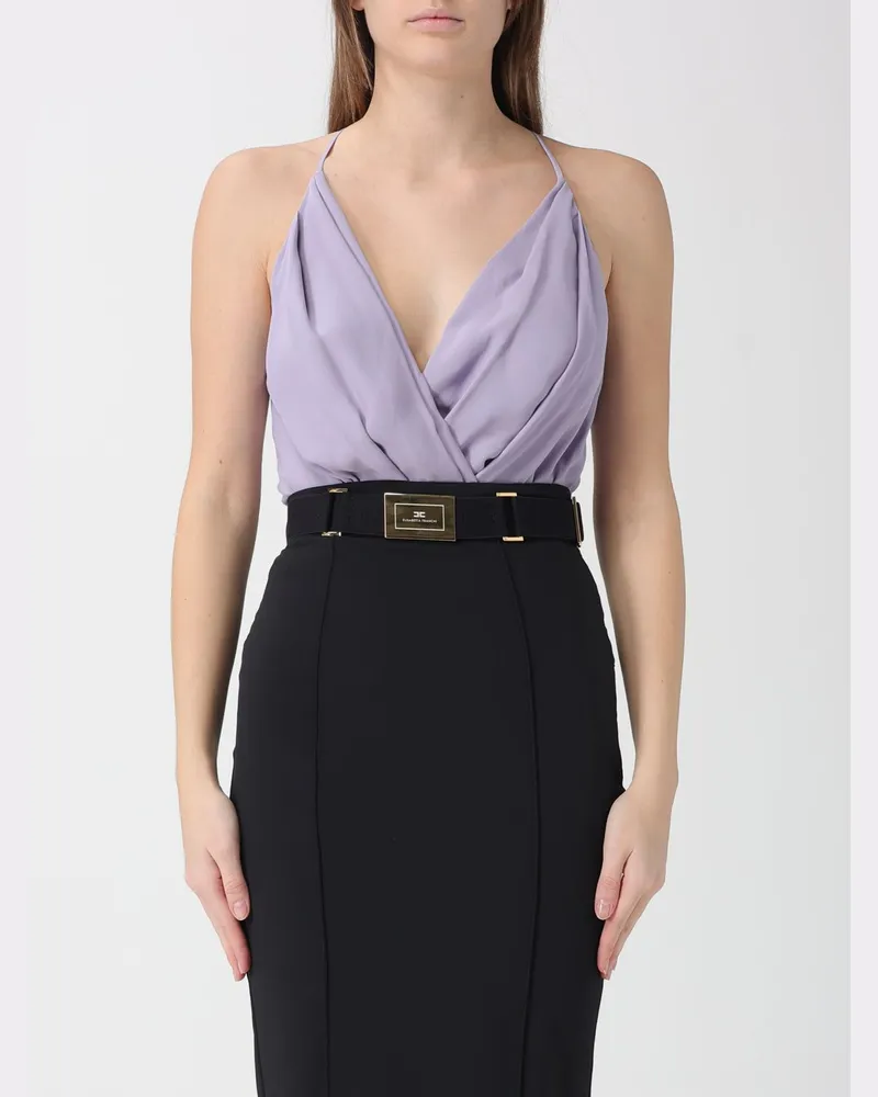 Elisabetta Franchi Body damen Lila