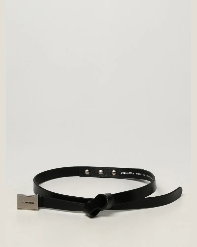 Dsquared2 Junior Kinder Grtel Schwarz