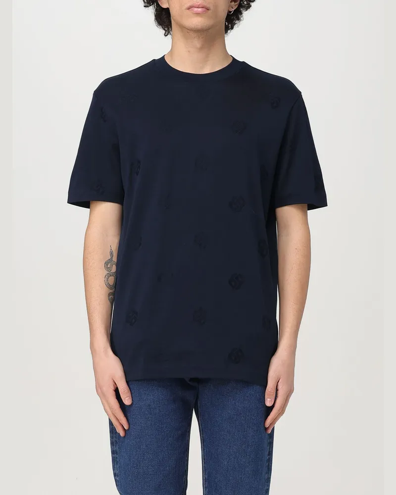 HUGO BOSS T-shirt herren Blau