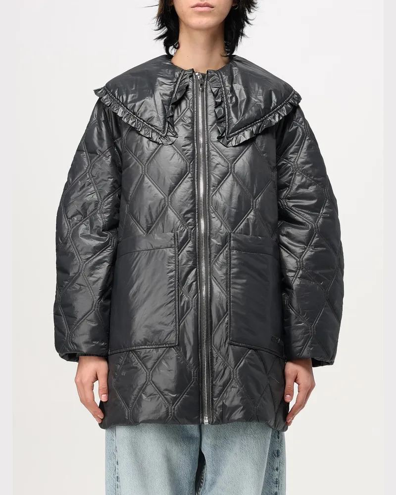 Ganni Jacke damen Schwarz