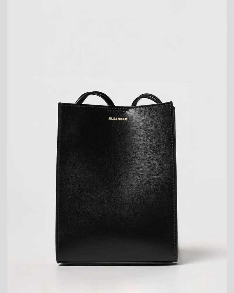 Jil Sander Schultertasche damen Schwarz