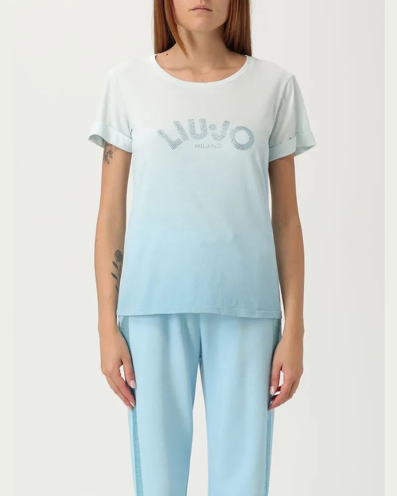 Liu Jo T-shirt damen Hellblau