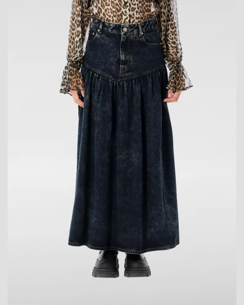 Ganni Rock damen Schwarz