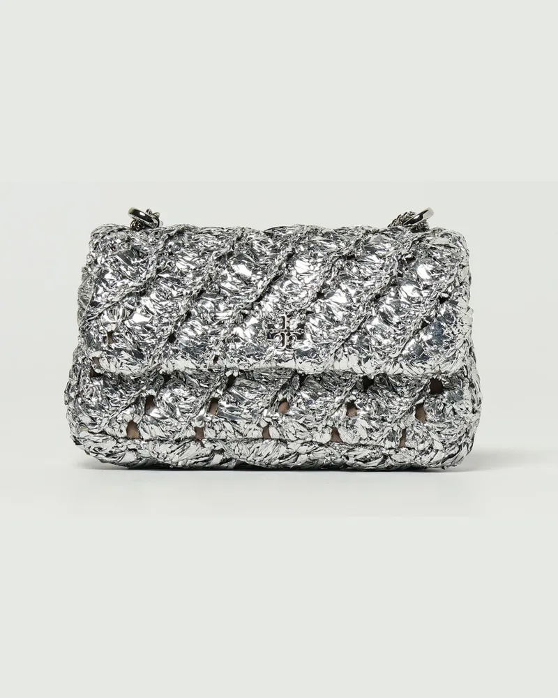 Tory Burch Schultertasche damen Silber