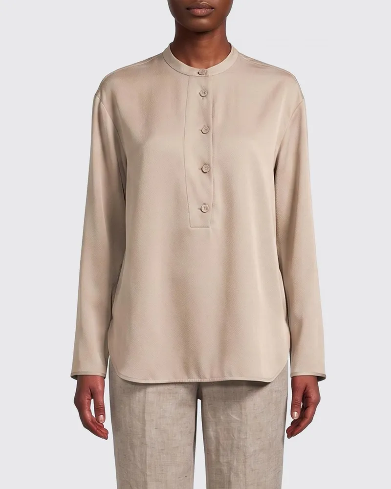 Emporio Armani Hemdbluse damen Beige