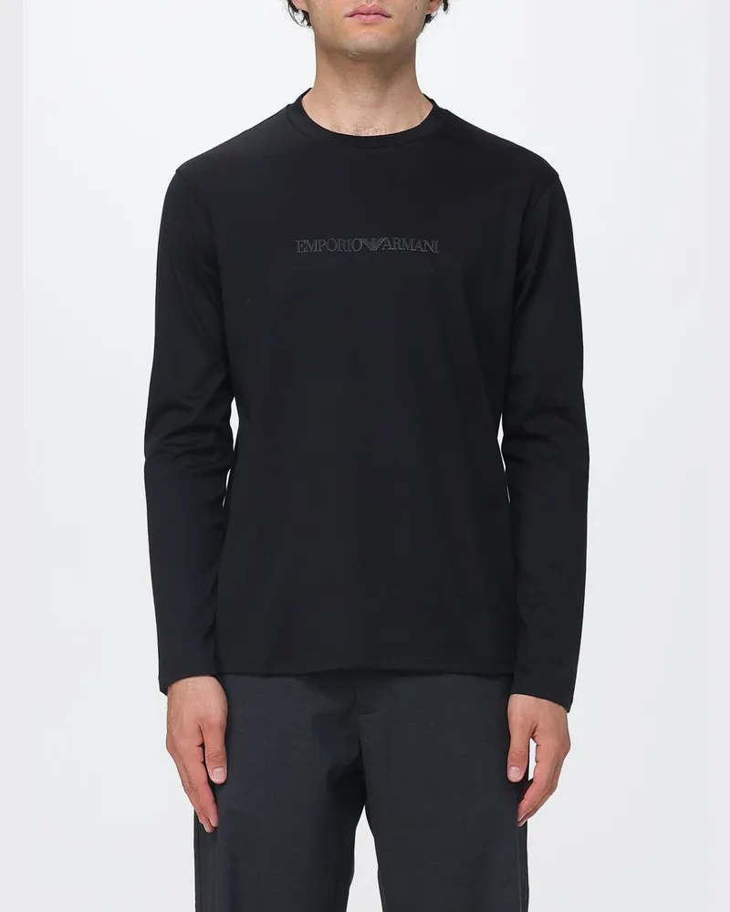Emporio Armani T-shirt herren Schwarz
