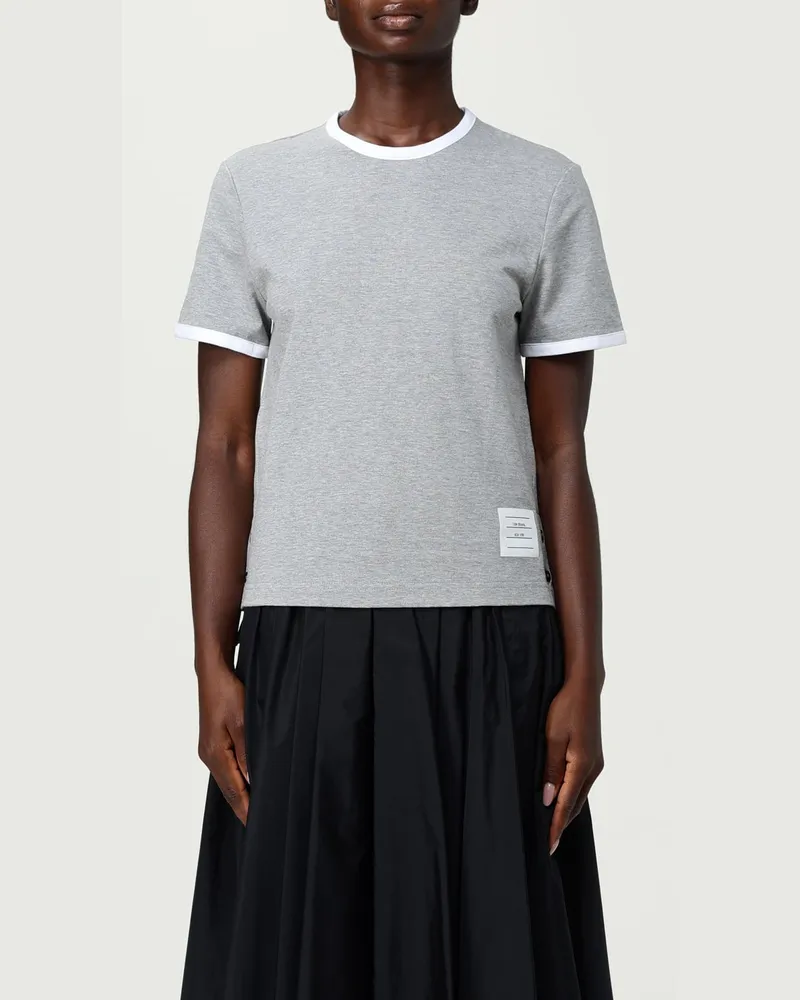 Thom Browne T-shirt damen Grau
