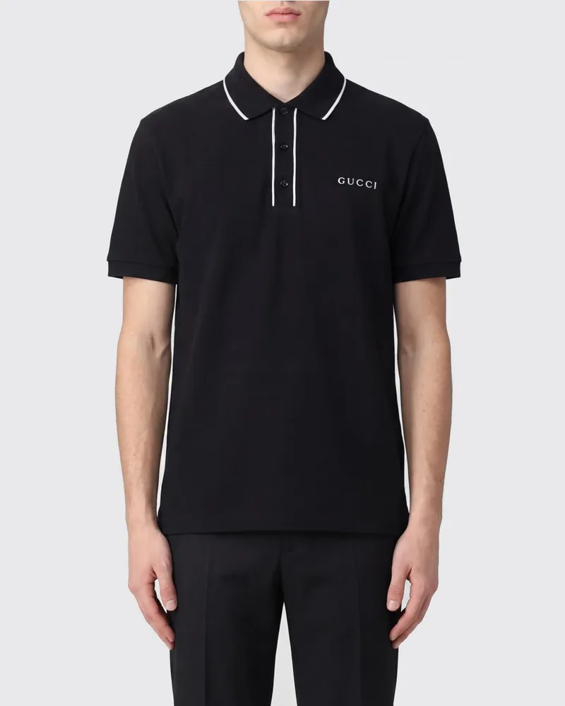 Gucci Polo herren Schwarz