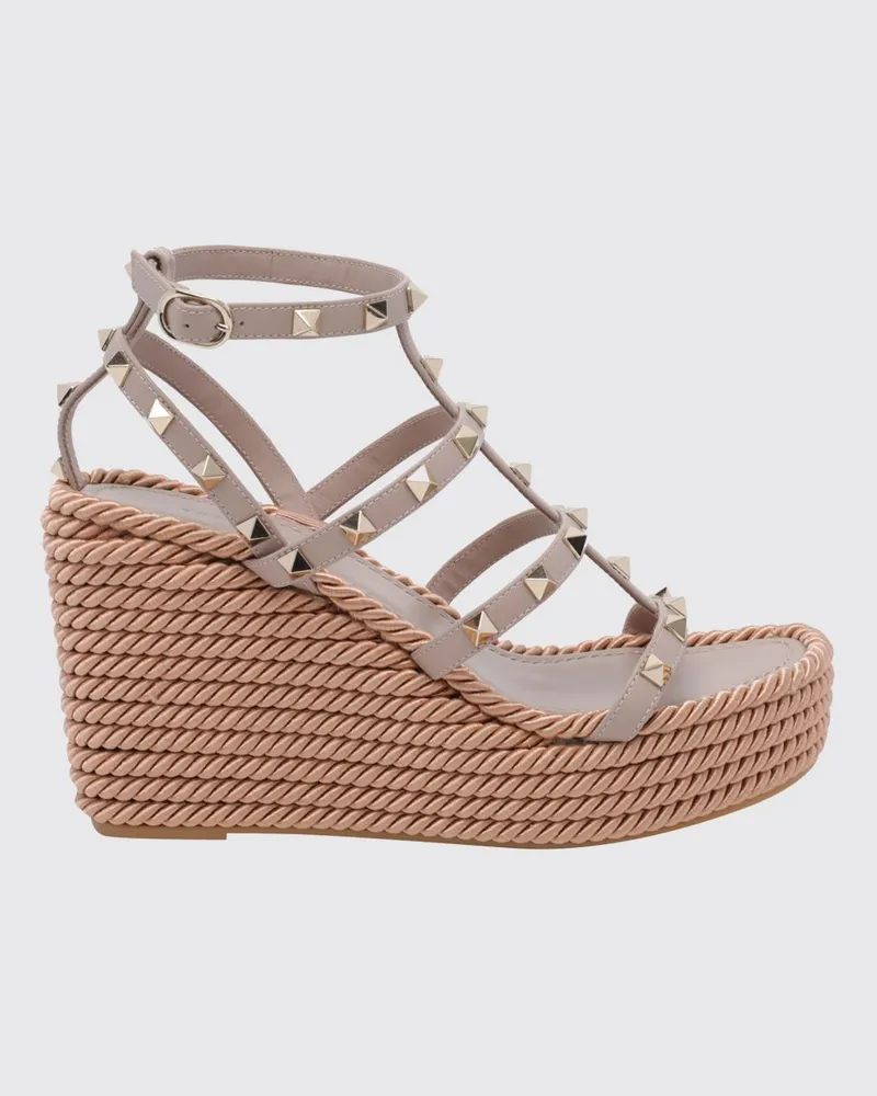 Valentino Garavani Keilabsatzschuhe damen Puder