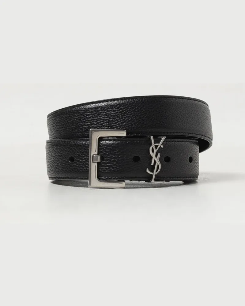 Saint Laurent Grtel herren Schwarz