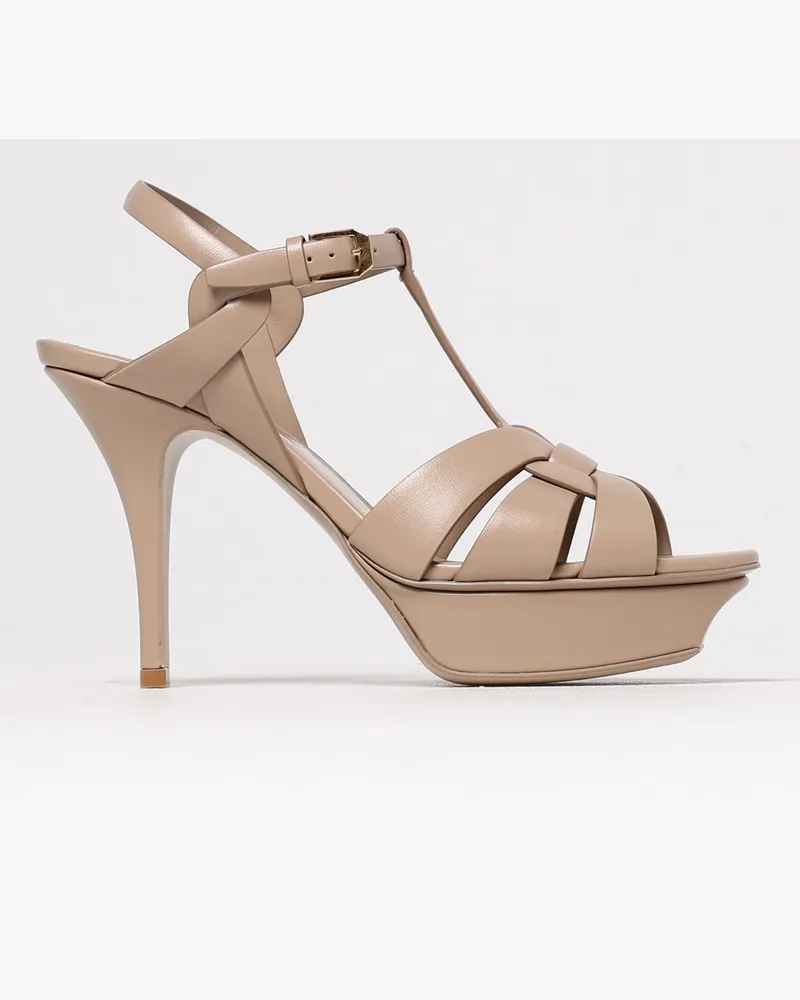 Saint Laurent Schuhe damen Camel