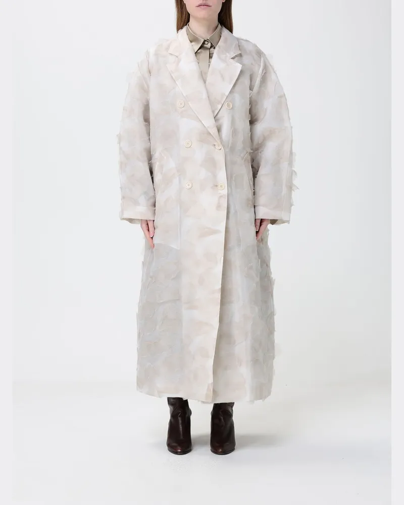 Max Mara Mantel damen Weiß