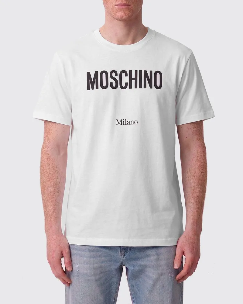 Moschino T-shirt herren Weiß