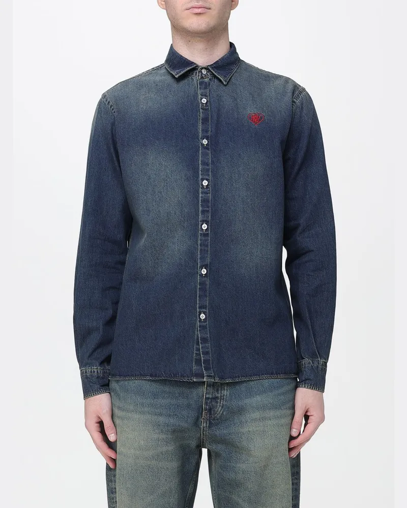 Family First Hemd herren Blau