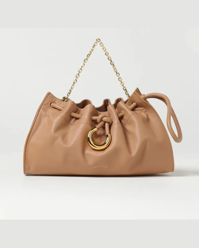 Coccinelle Schultertasche damen Nude