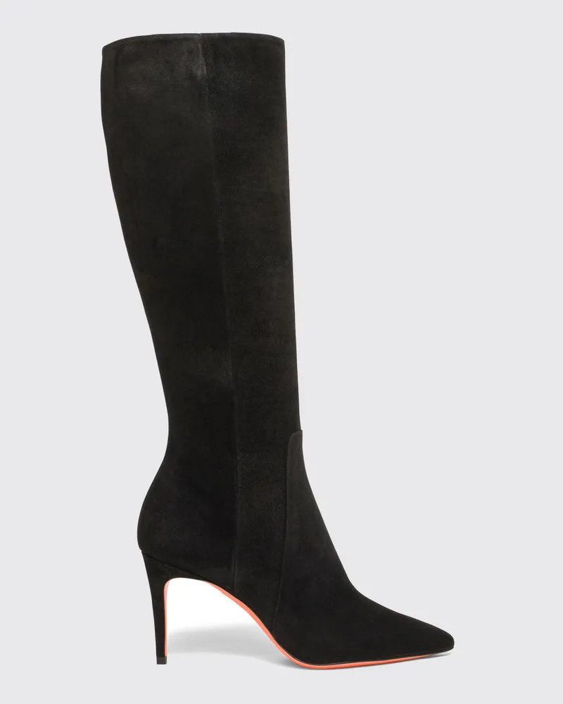 Santoni Stiefel damen Schwarz