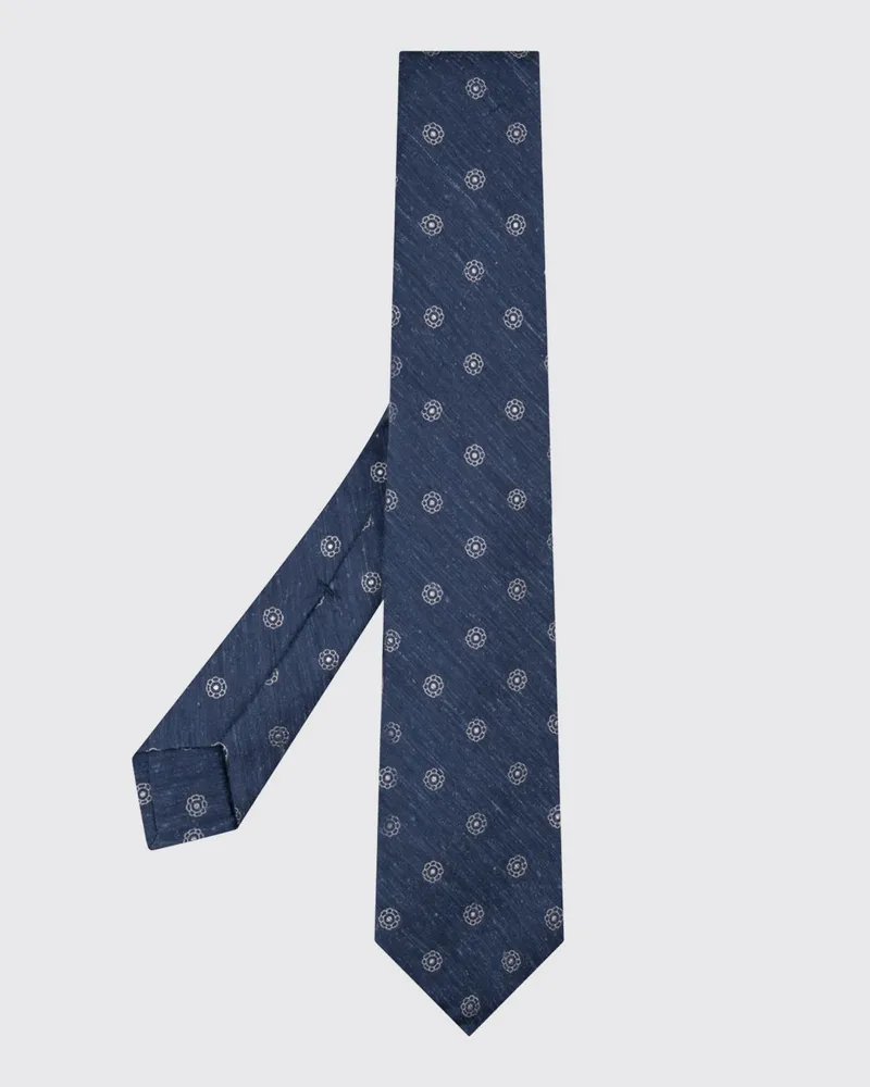 Kiton Krawatte herren Blau
