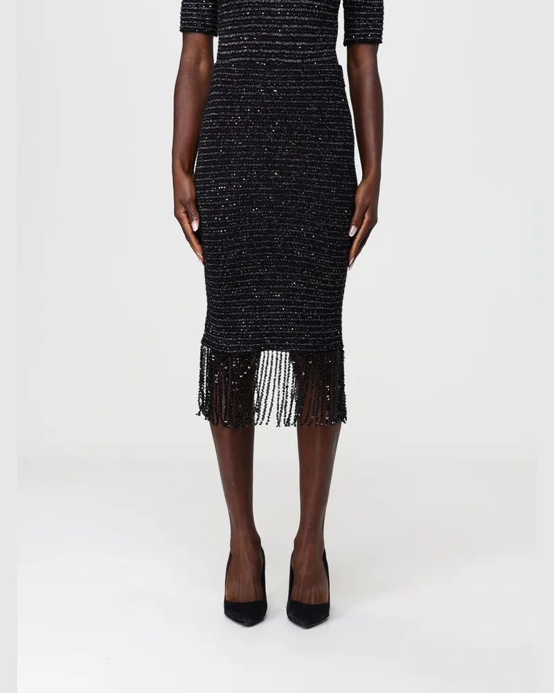 Simona Corsellini Rock damen Schwarz