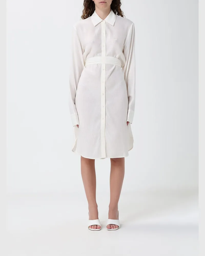 Emporio Armani Kleid damen Weiß