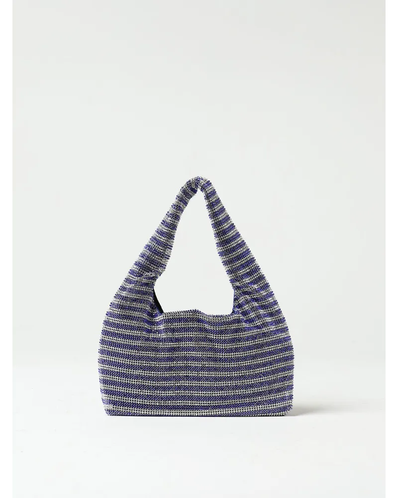 KARA Schultertasche Cobalt