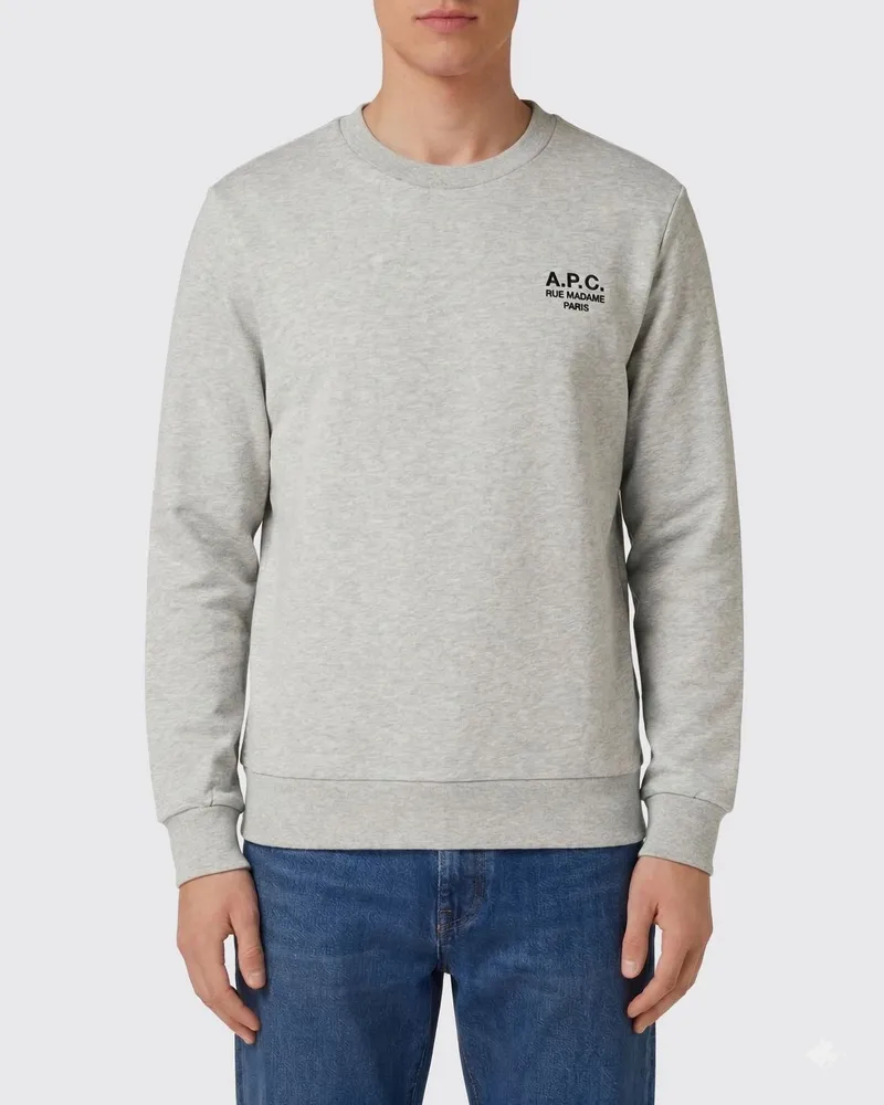 A.P.C. Sweatshirt herren Grau