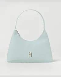 Furla Schultertasche Blau