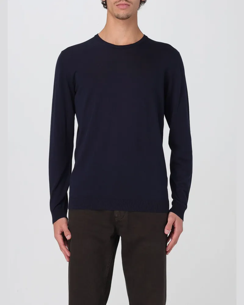 Roberto Collina Pullover herren Blau