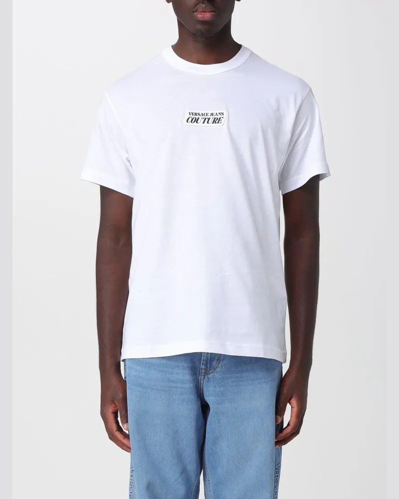 Versace Jeans T-shirt herren Weiß