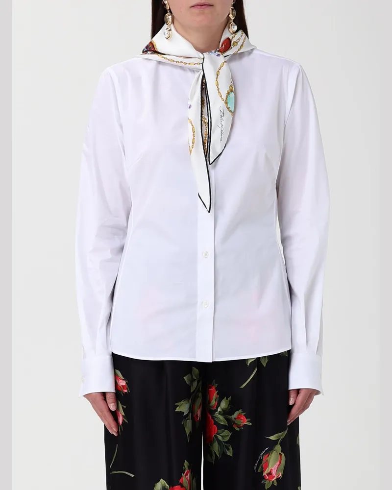 Dolce & Gabbana Hemdbluse damen Dolce & Gabbana Weiß