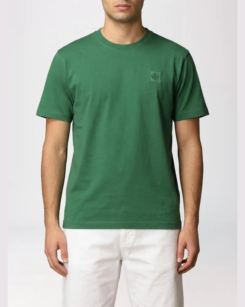 Stone Island T-shirt herren Grün