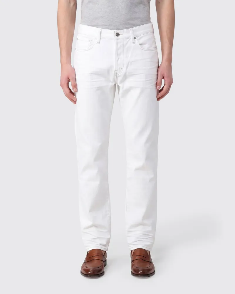 Tom Ford Straight-Fit-Jeans aus Baumwolldenim mit fünf Taschen und mittlerer Leibhöhe Denim