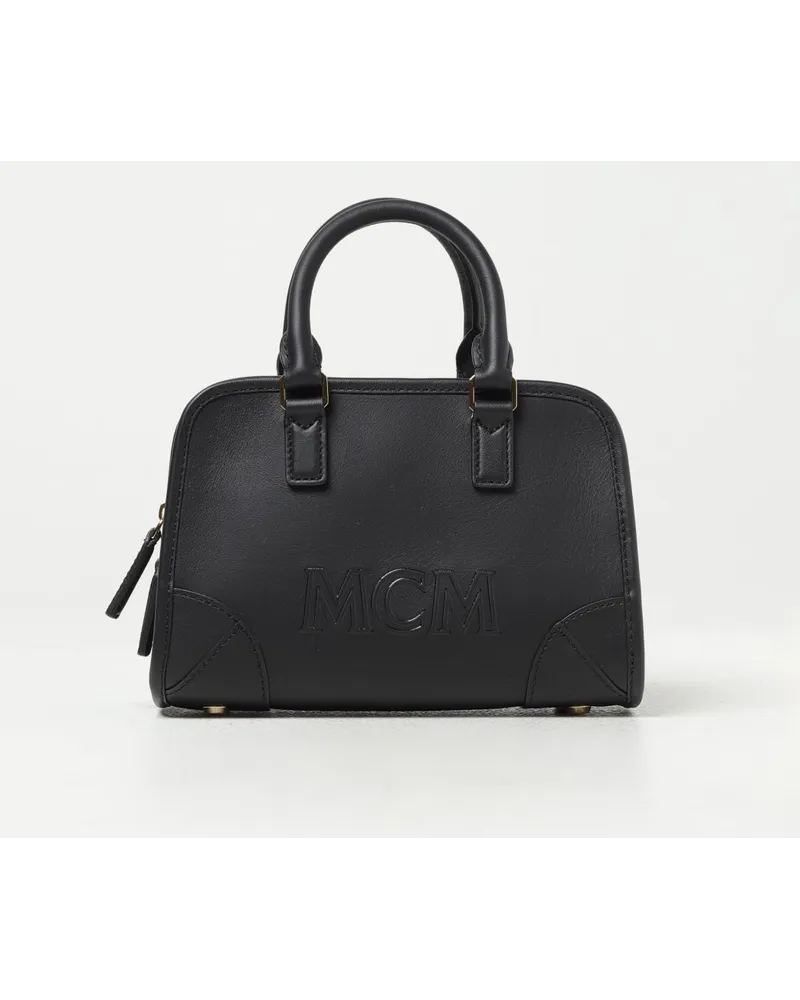 MCM Handtasche damen Schwarz