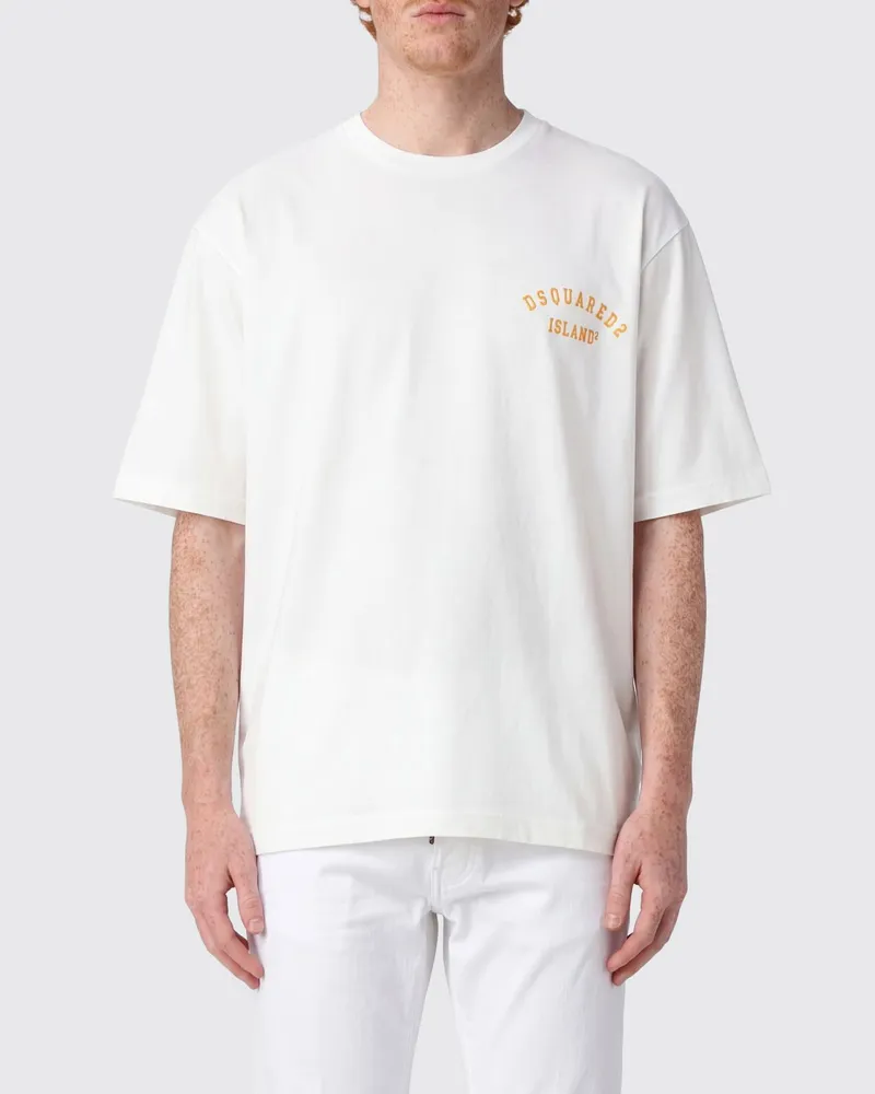 Dsquared2 T-shirt herren Weiß