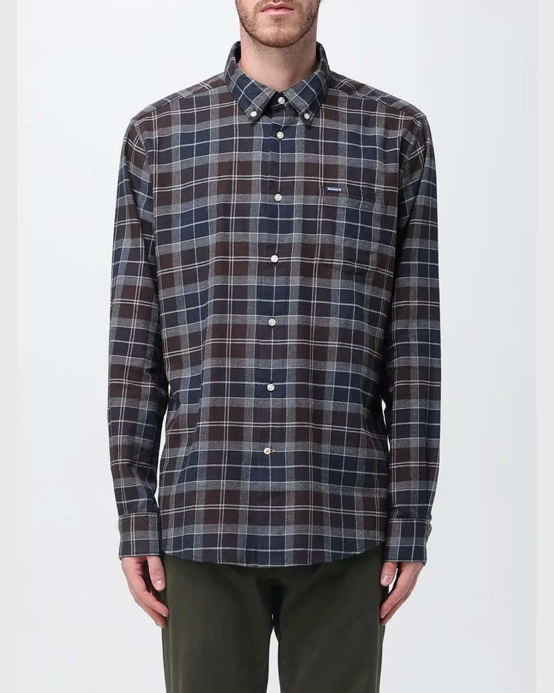 Barbour Hemd herren Braun