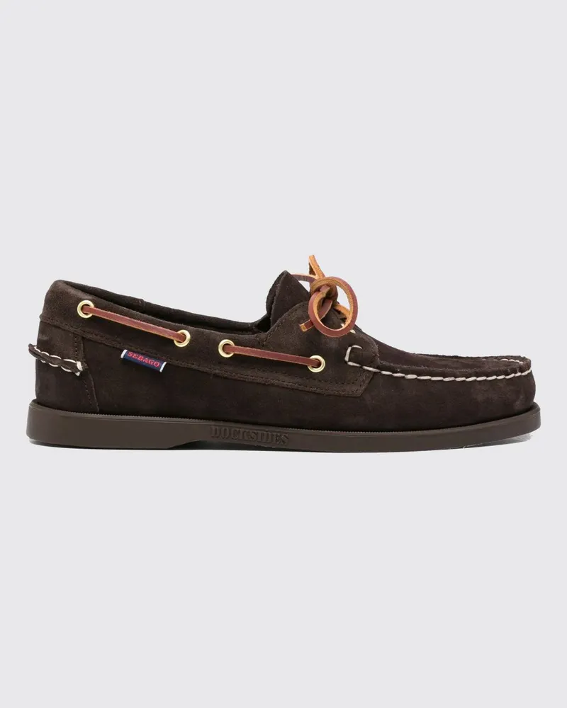 Sebago Portland Artisan Bootsslipper aus Wildleder Braun