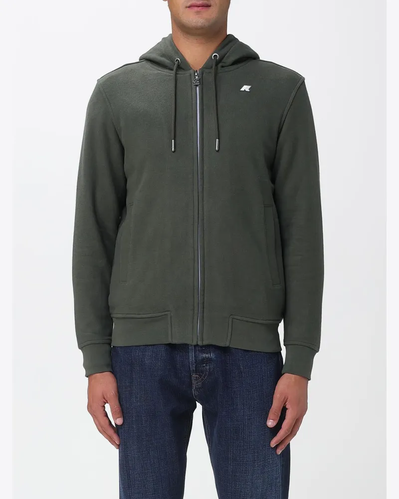 K-Way Sweatshirt herren Military