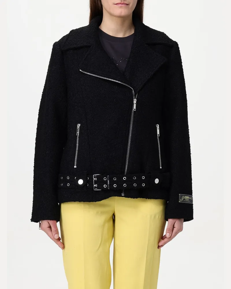 Ganni Jacke damen Schwarz