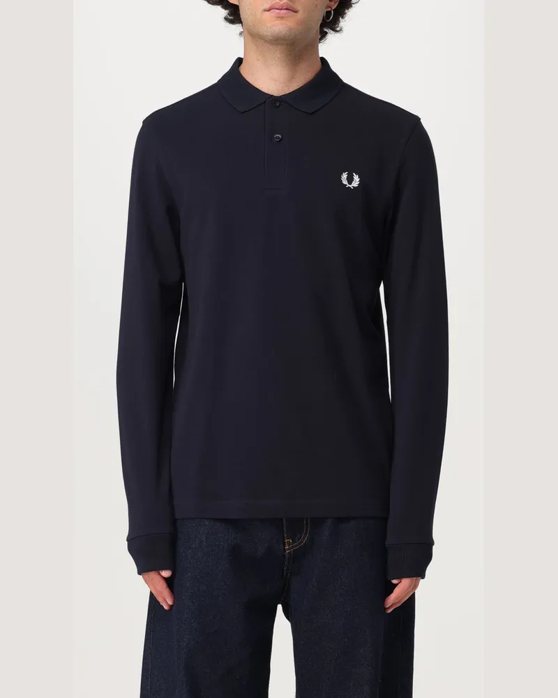 Fred Perry T-shirt herren Blau