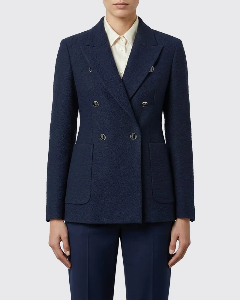 Max Mara Blazer damen Blau