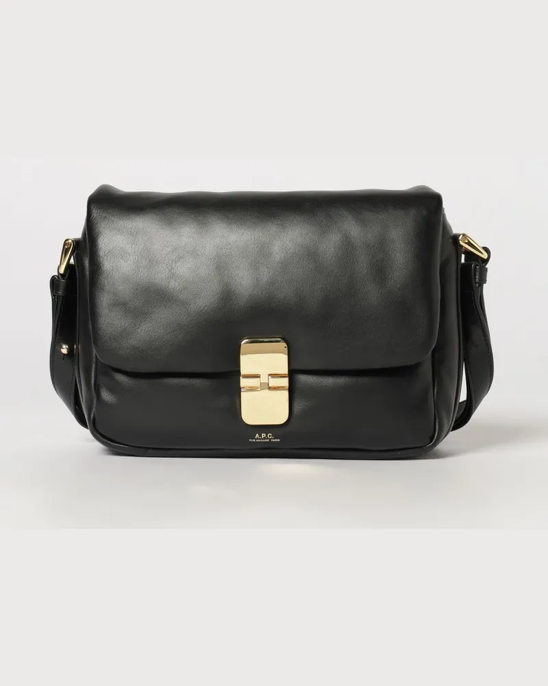 A.P.C. Schultertasche damen Schwarz