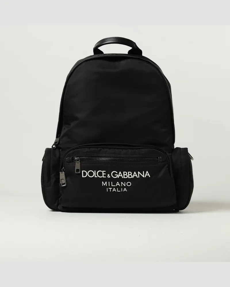 Dolce & Gabbana Rucksack herren Dolce & Gabbana Schwarz
