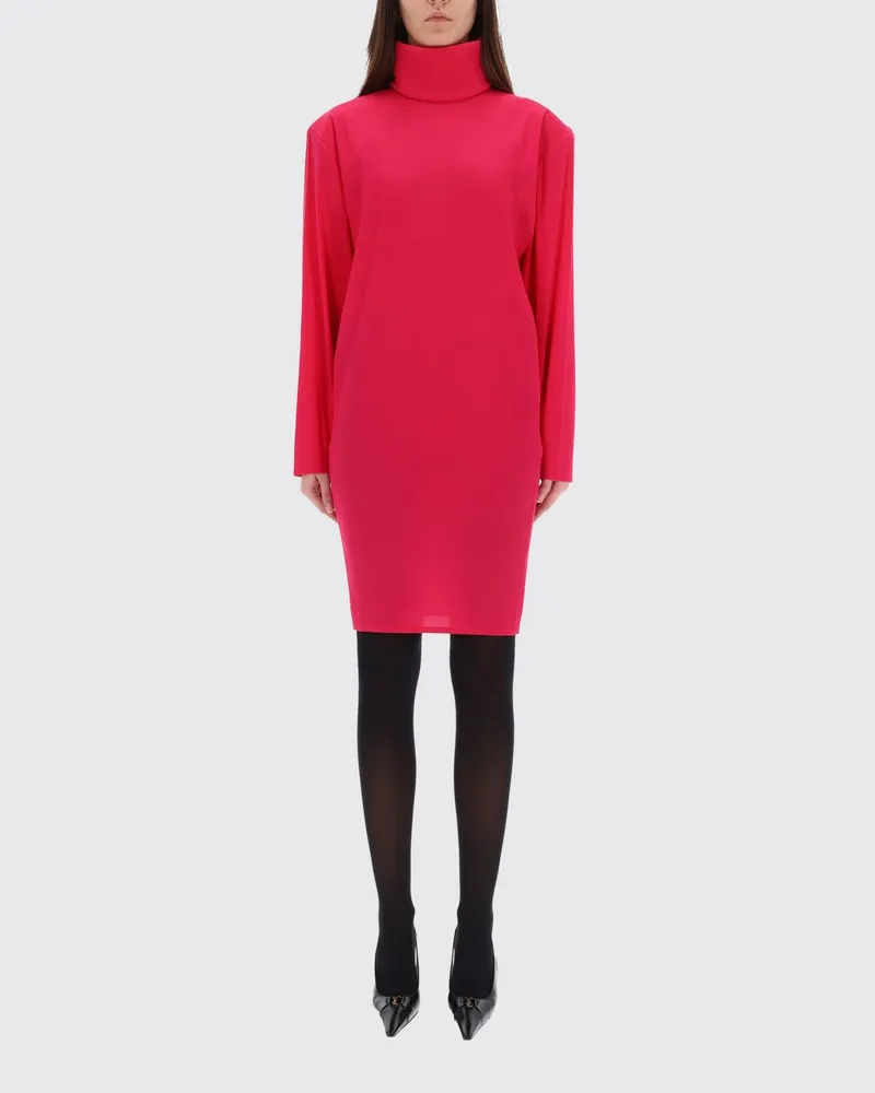 Saint Laurent Kleid damen Fuchsia