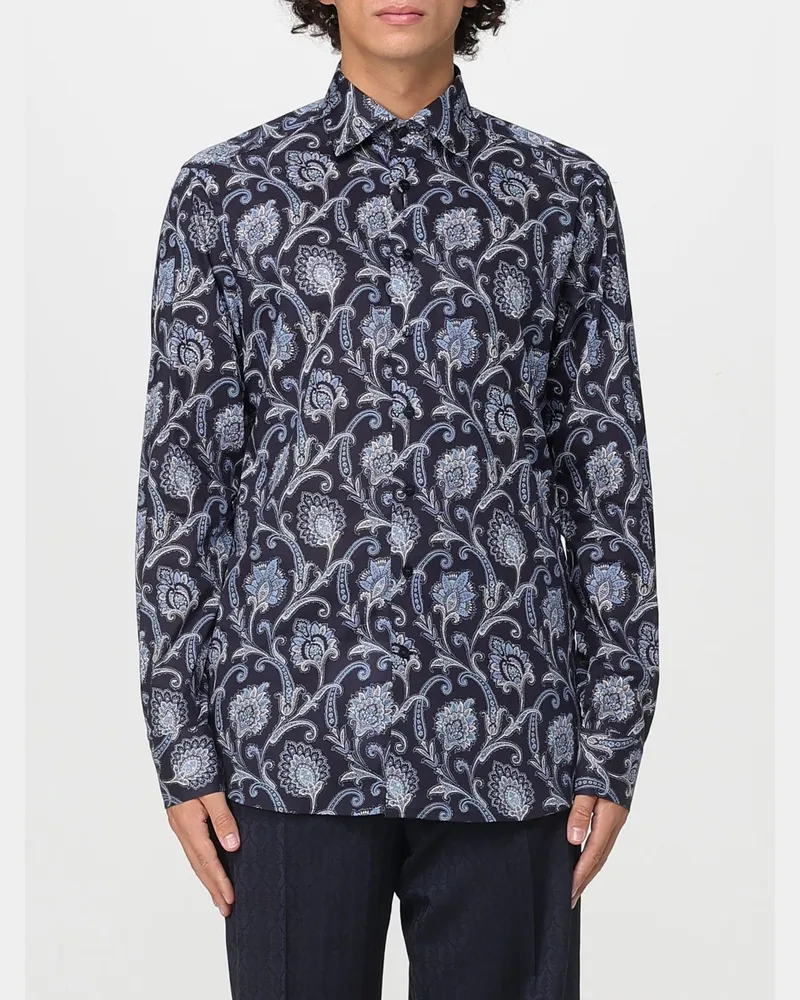 Etro Hemd herren Blau