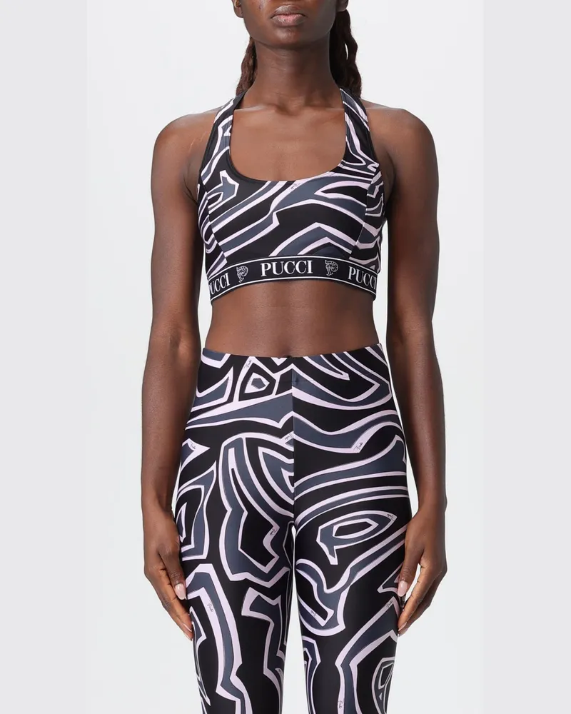Emilio Pucci Top damen Schwarz